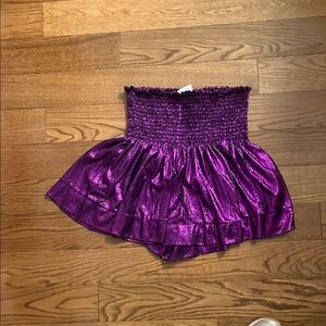 QUEEN OF SPARKLES Purple Skirt